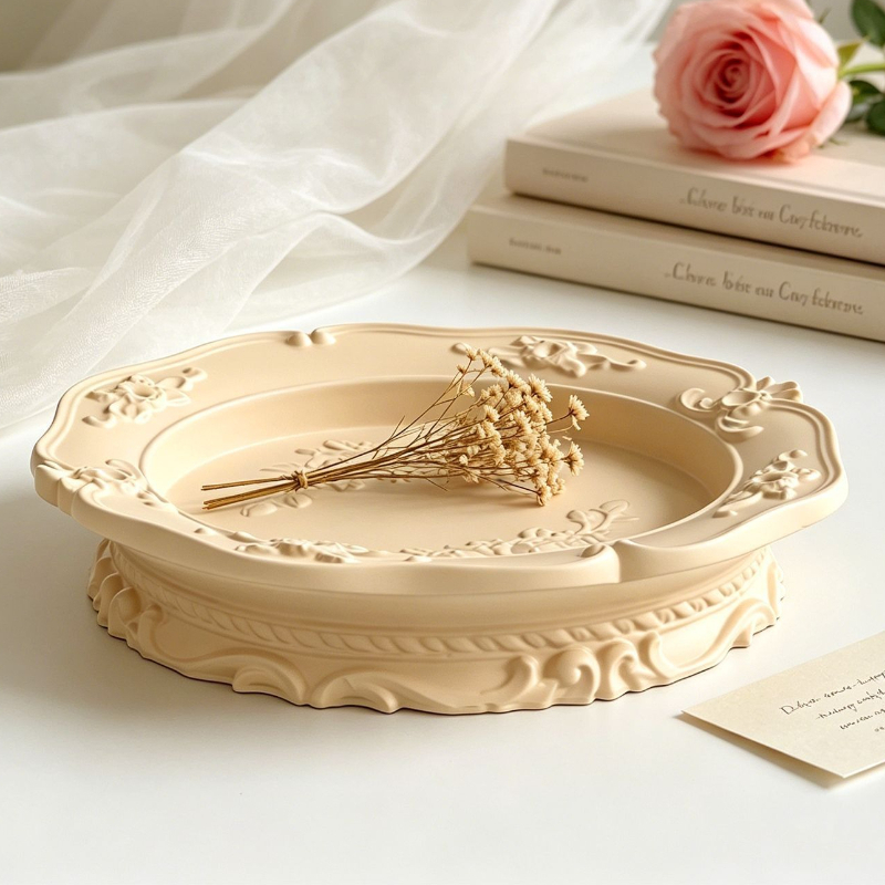 قالب سيليكون أنيق بتصميم باروك - مراجعة Soap Making Material وسعره
