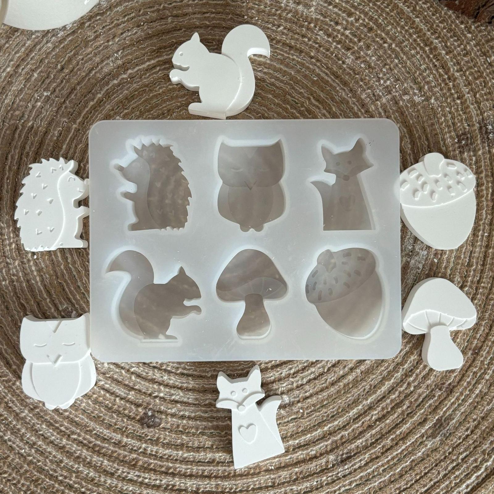 قوالب الحيوانات سيليكون انحناء - مراجعة Soap Making For Beginners وسعره