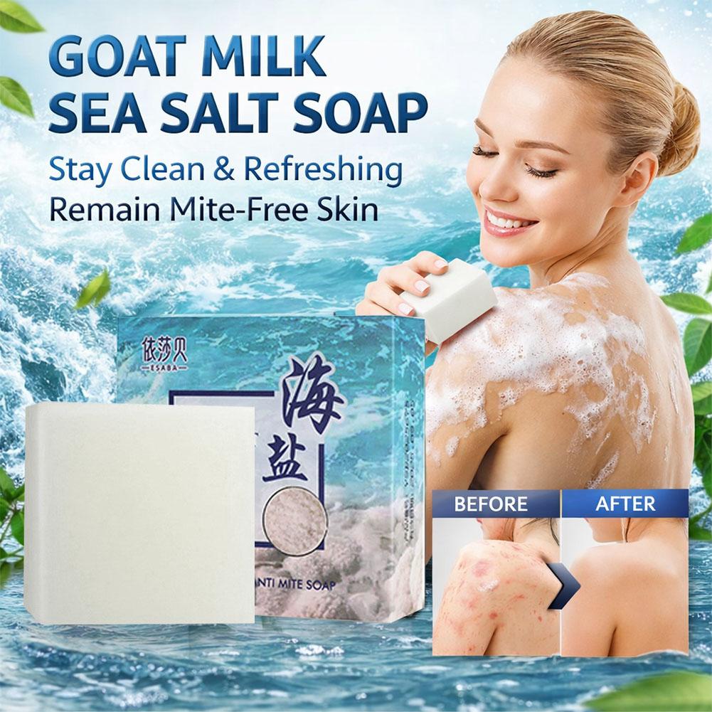 1/2/3/4/5 قطع صابون يدوي الصنع - مراجعة Soap Making Goats Milk وسعره