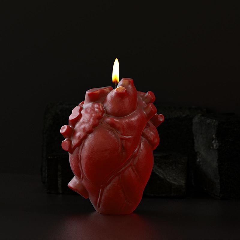 قالب سيليكون على شكل قلب لصنع  - مراجعة Soap Making Silicone Molds وسعره