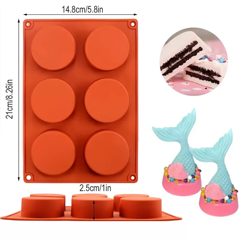 قالب صابون سيليكون دائري، أداة - مراجعة Soap Making Silicone Molds وسعره